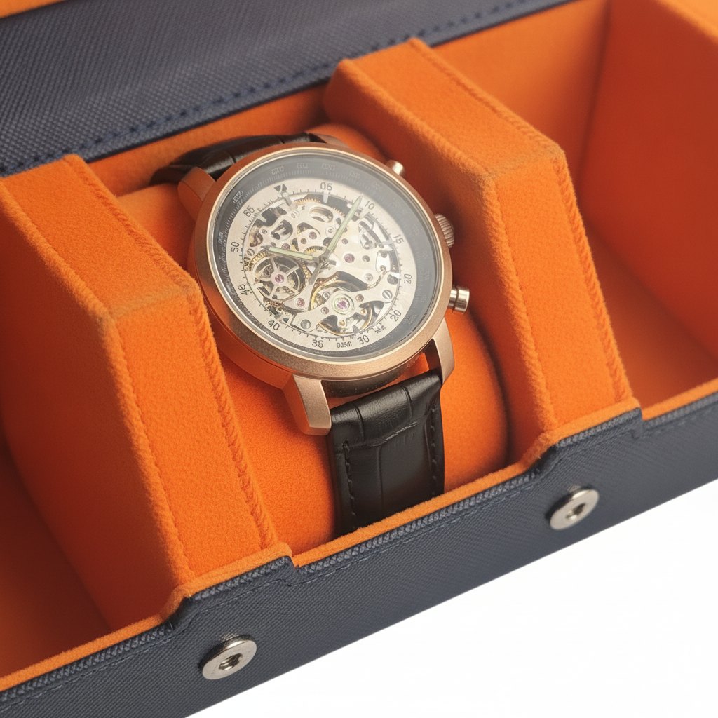 Chaque montre dans son logement